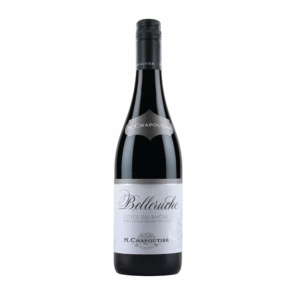 VINO M CHAPOUTIER BELLERUCHE ROUGE 2024 750 ML