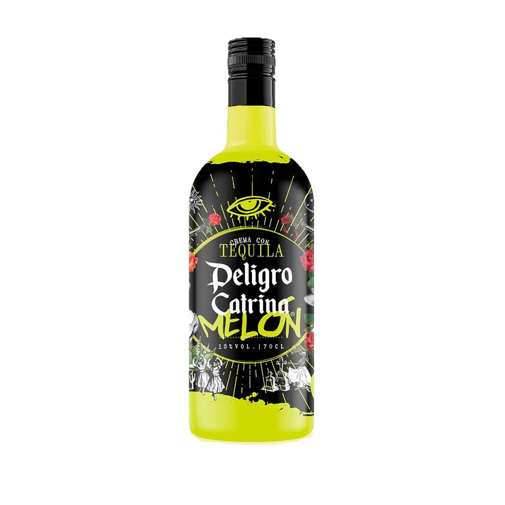 CREMA MELON TEQUILA PELIGRO CATRINA 700 ML