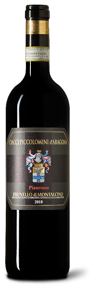 VINO CIACCI PICCOLOMINI BRUNELLO DI MONTALCINO PIANROSSO 2018 750 ML