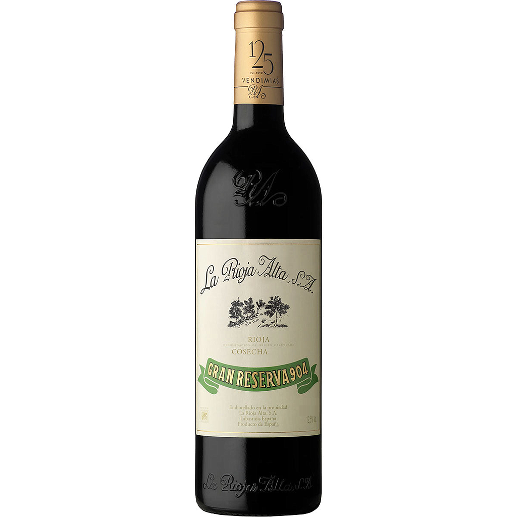 VINO LA RIOJA ALTA GRAN RESERVA 904 2016 1500 ML