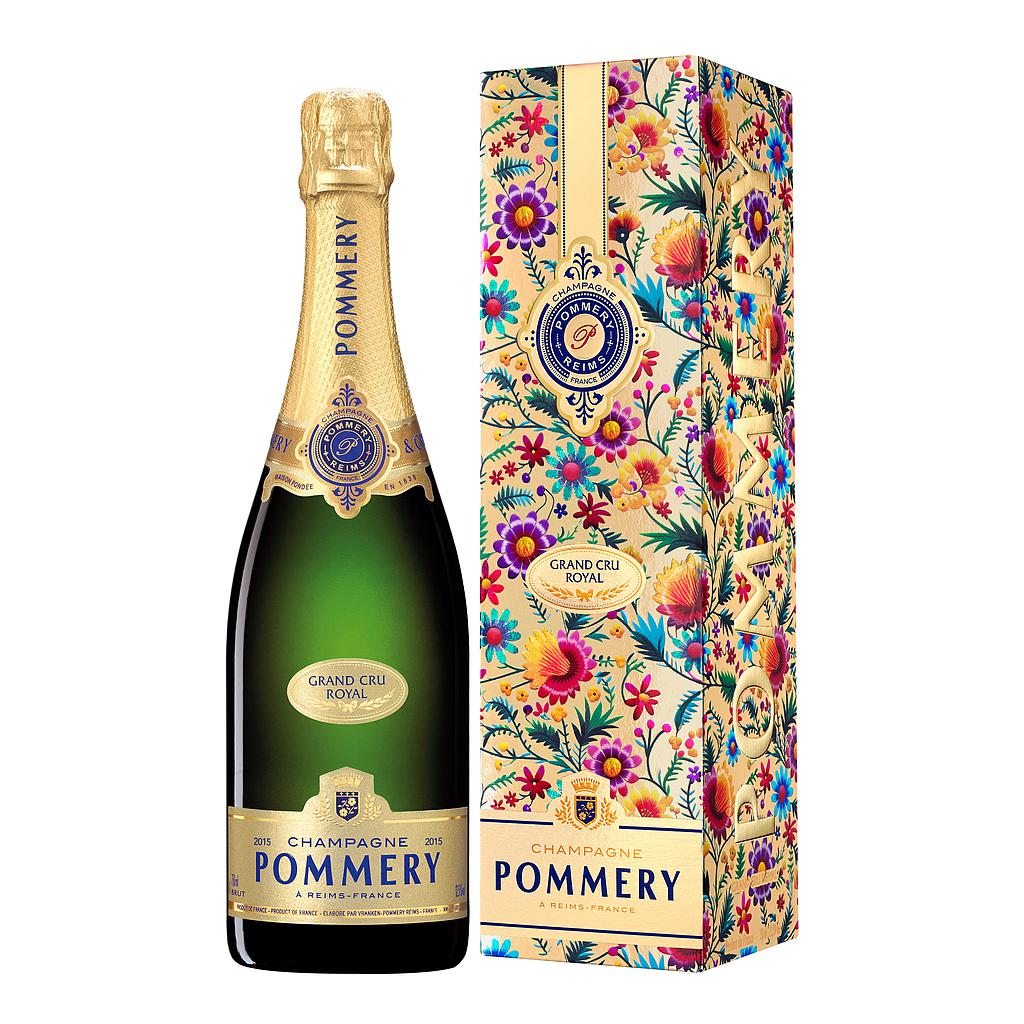 CHAMPAGNE POMMERY GRAND CRU 2015 CON ESTUCHE 750 ML