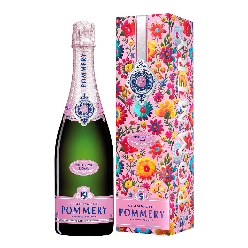CHAMPAGNE POMMERY ROSE CON ESTUCHE 750 ML