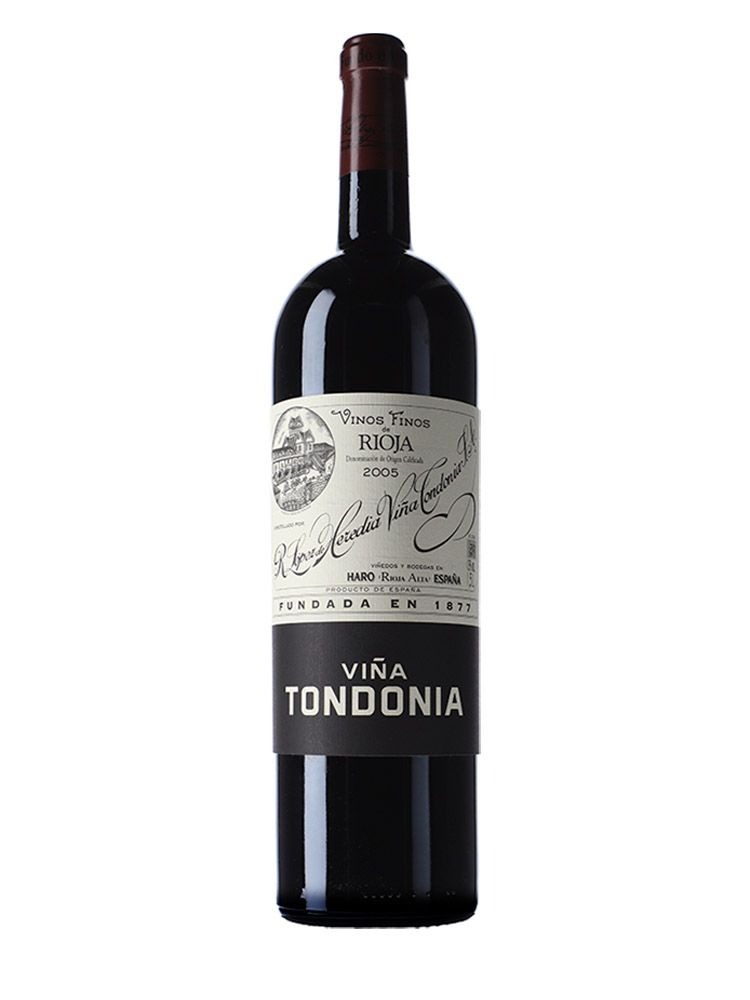 VINO VIÑA TONDONIA GRAN RESERVA TINTO 2005 750 ML