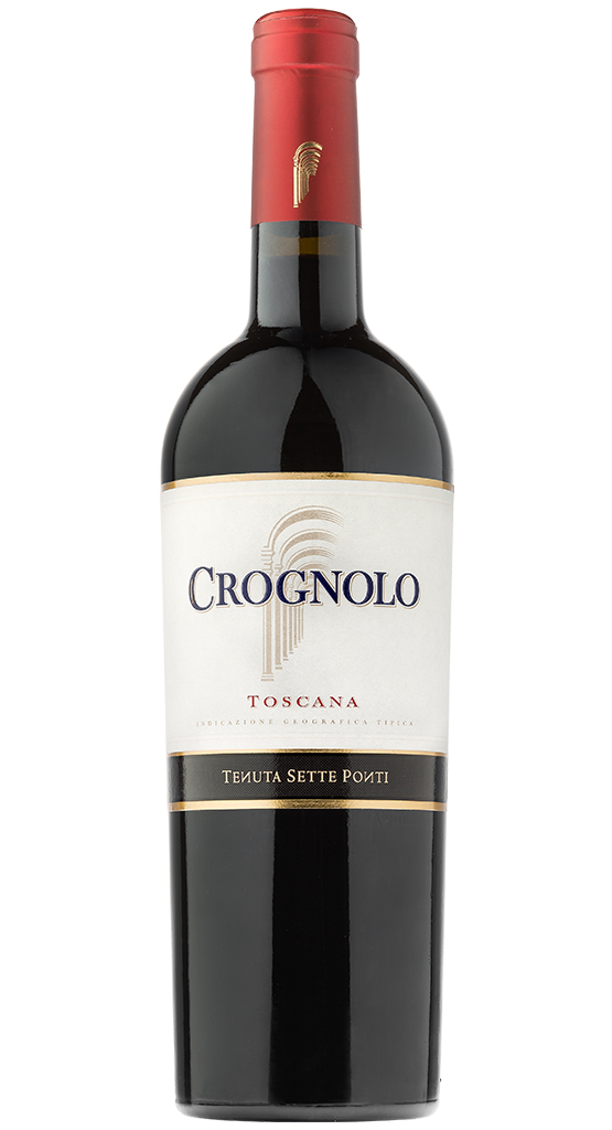 VINO TENUTA SETTE PONTI CROGNOLO TOSCANA ROSSO BIO 2023 750 ML