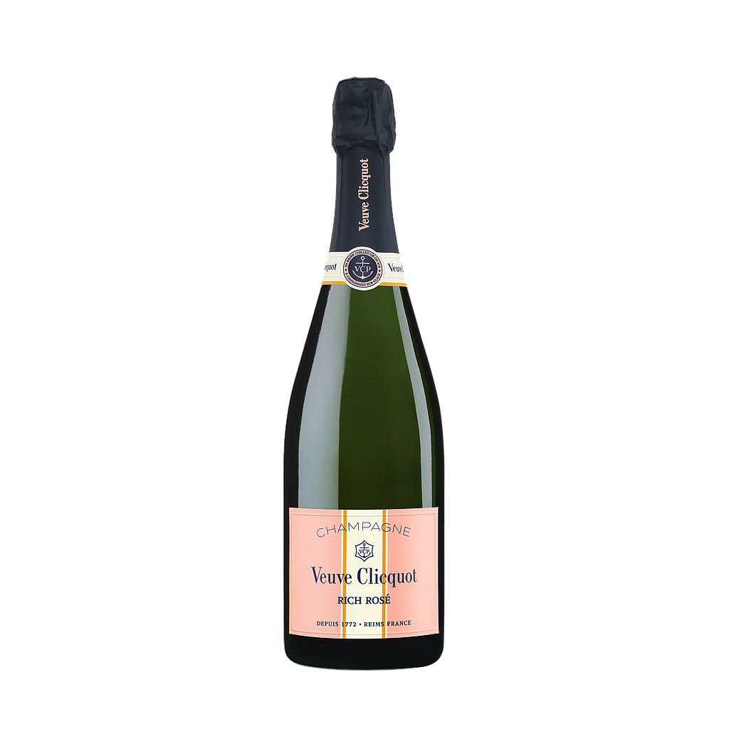 CHAMPAGNE VEUVE CLICQUOT RICH ROSE ON ICE 750 ML