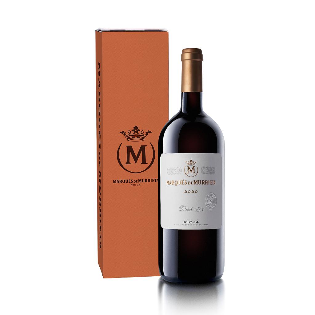 VINO MARQUES DE MURRIETA TINTO CON ESTUCHE 2020 1500 ML