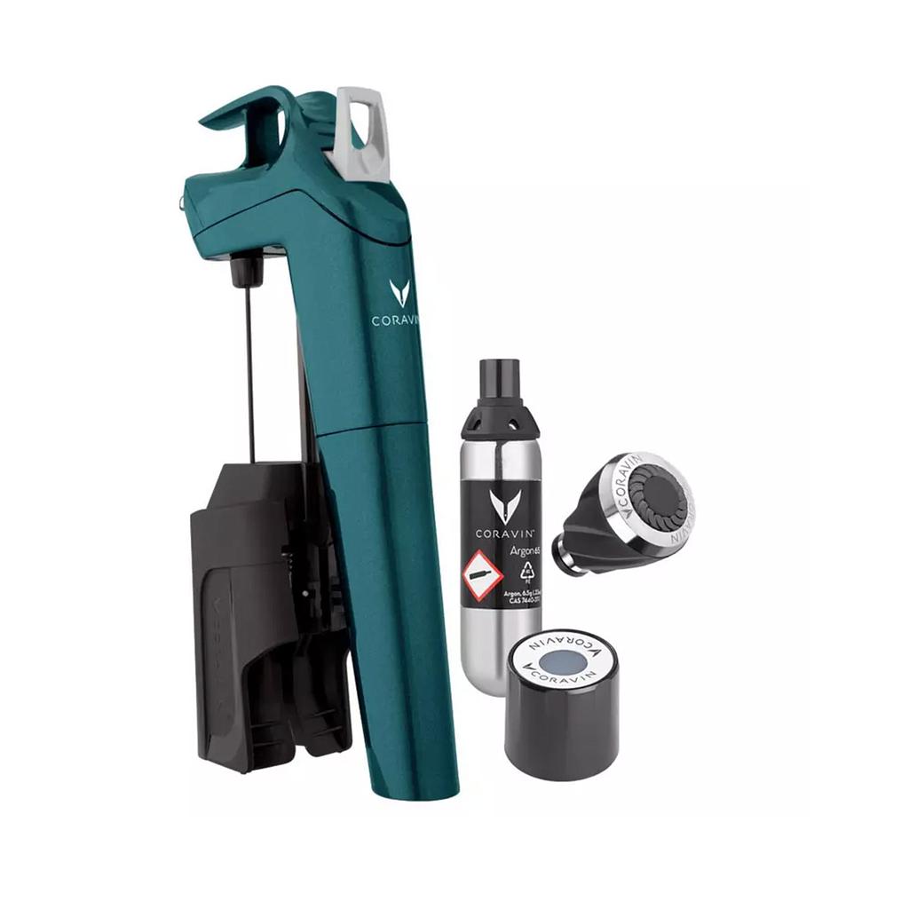 CORAVIN THREE BLUE TOP