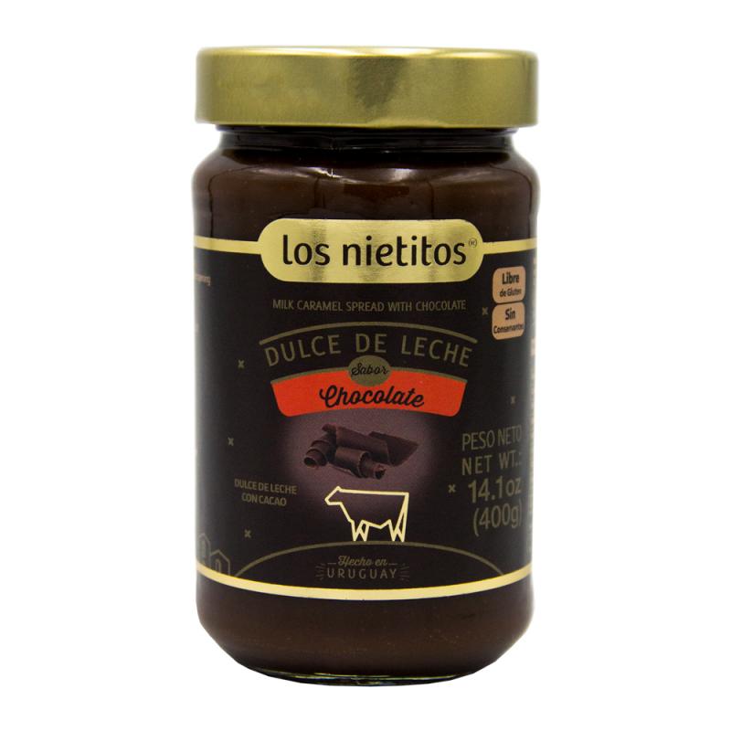 DULCE DE LECHE LOS NIETITOS CHOCOLATE 400 GRAMOS