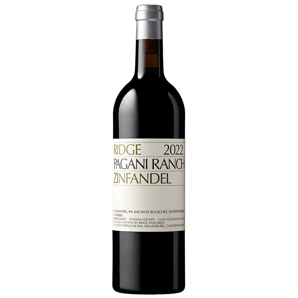 VINO RIDGE PAGANI RANCH ZINFANDEL 750 ML